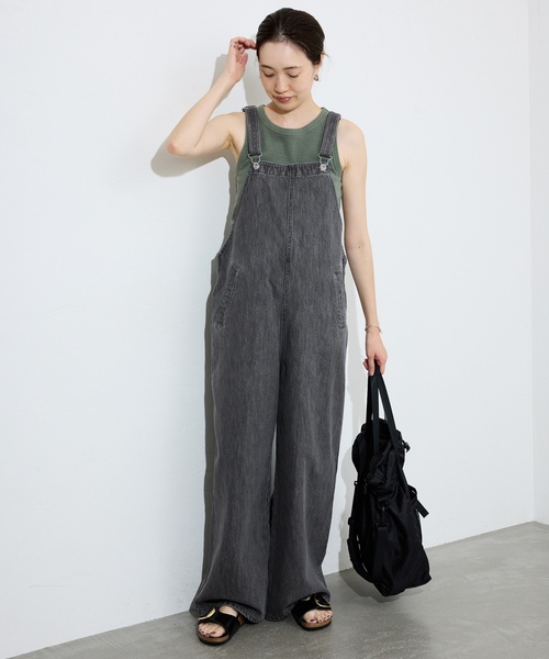SLOBE IENA（スローブイエナ） オーバーオール 36 グレー レディース 
