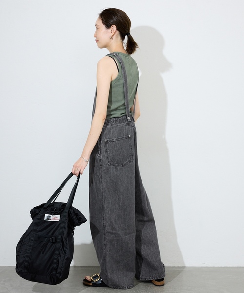 SLOBE IENA（スローブイエナ） オーバーオール 36 グレー レディース 