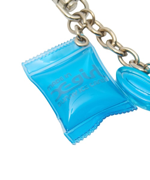 X-girl（エックスガール） キーホルダー BUNNY ICE CANDY KEY CHARM