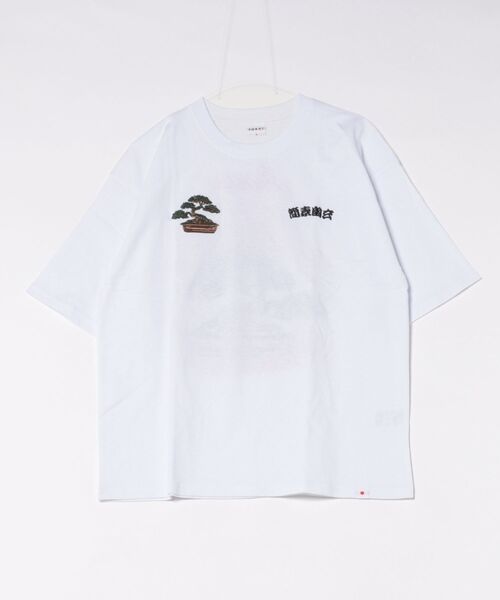 8 tシャツ 和柄刺繍Tシャツ(盆栽) メンズ レディース : ZOZOTOWN