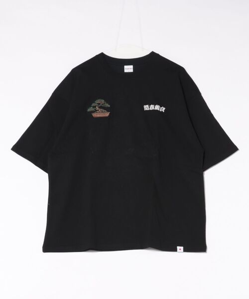 8 tシャツ 和柄刺繍Tシャツ(盆栽) メンズ レディース : ZOZOTOWN