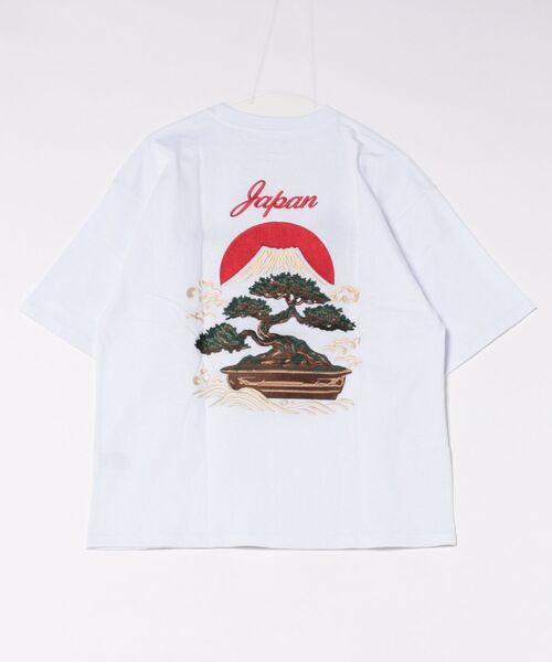 8 tシャツ 和柄刺繍Tシャツ(盆栽) メンズ レディース : ZOZOTOWN