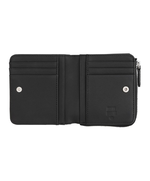 黒 MARY QUANT 三つ折り財布 MARY QUANT（マリークヮント） マリークワント クラシカルデイジー 3