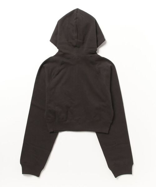 「H　BEAUTY&YOUTH UNITED ARROWS」 ジップアップパーカー FREE ブラック レディース_1