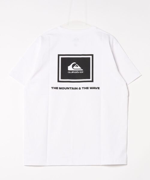 「Quiksilver」 半袖Tシャツ M ホワイト メンズ_画像4