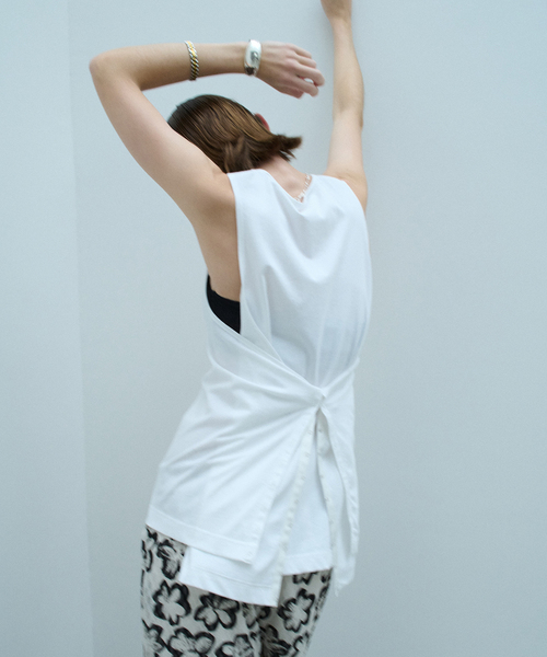 tシャツ TanC TOKYO タンクトウキョウ SIDE OPEN タンクトップ TC26A-039 レディースの画像