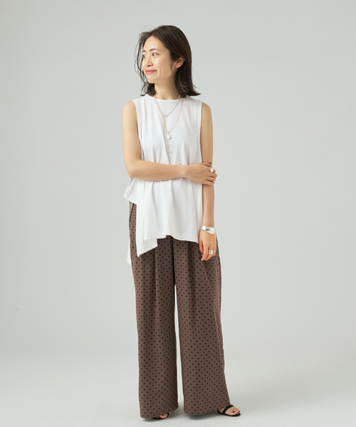 tシャツ TanC TOKYO タンクトウキョウ SIDE OPEN タンクトップ TC26A-039 レディースの画像