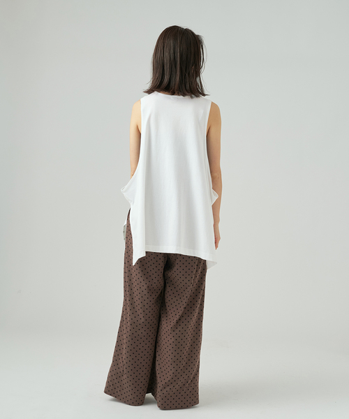 tシャツ TanC TOKYO タンクトウキョウ SIDE OPEN タンクトップ TC26A-039 レディースの画像