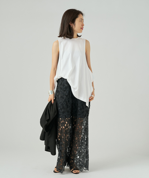 tシャツ TanC TOKYO タンクトウキョウ SIDE OPEN タンクトップ TC26A-039 レディースの画像