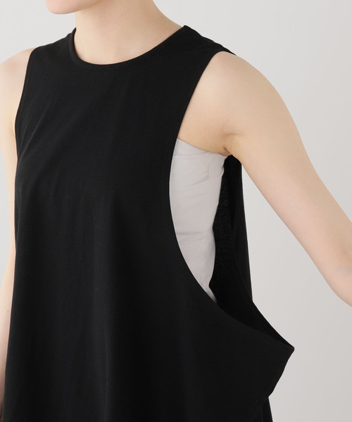 tシャツ TanC TOKYO タンクトウキョウ SIDE OPEN タンクトップ TC26A-039 レディースの画像