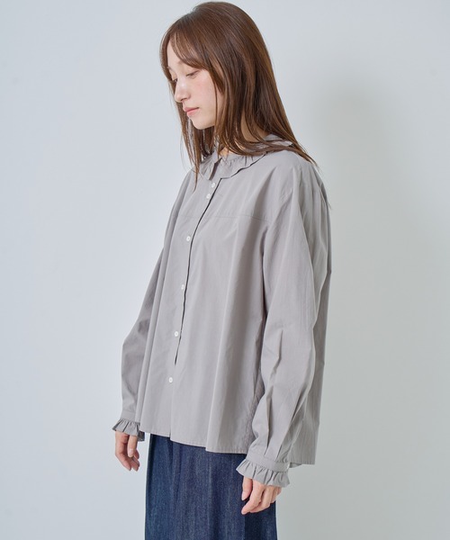 「Kelen」 長袖ブラウス M オフホワイト レディース_画像5