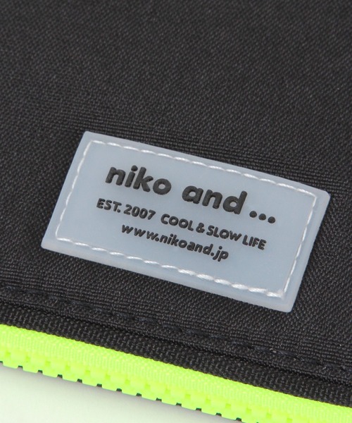 niko and…（ニコアンド） 二つ折り 二つ折り財布 財布 ショルダー付き