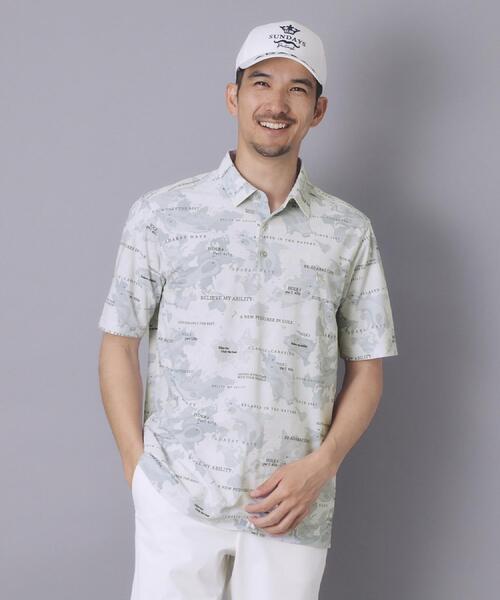 adabat（アダバット） uvカット ポロシャツ 半袖 「ADABAT NAVY」吸水