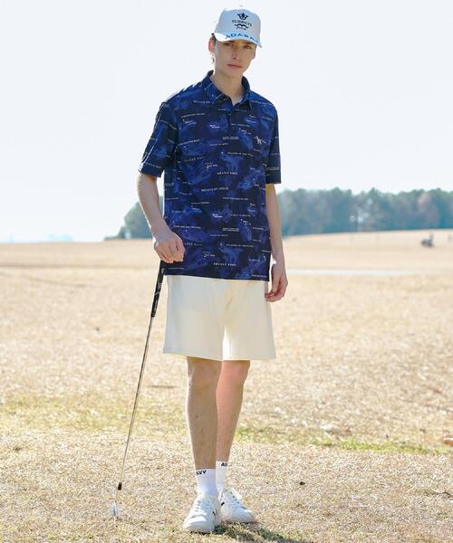 adabat（アダバット） uvカット ポロシャツ 半袖 「ADABAT NAVY」吸水