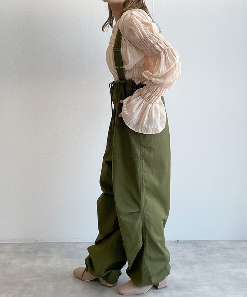 「w closet」 長袖ブラウス FREE ライトベージュ レディース_画像4