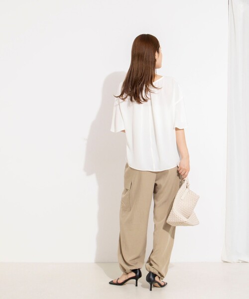 NOLLEY'S（ノーリーズ） ブラウス シャツ 半袖 「WEB限定
