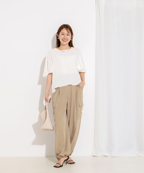NOLLEY'S（ノーリーズ） ブラウス シャツ 半袖 「WEB限定
