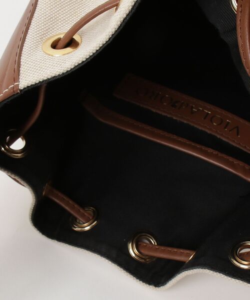 「VIOLAd'ORO」 2WAYバッグ - ベージュ レディース_画像4