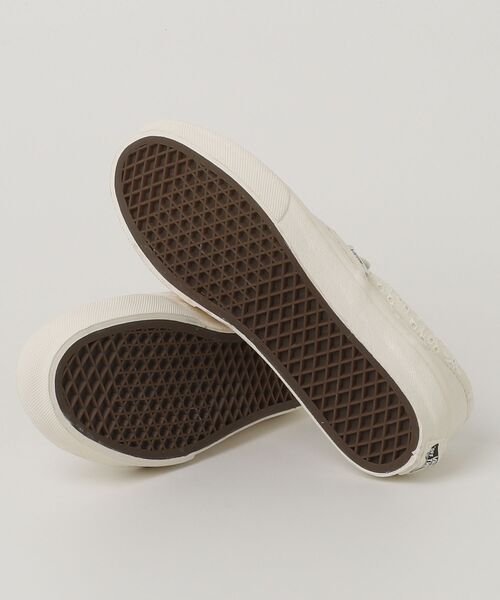「VANS」 スリッポン 4h ホワイト レディース_画像3
