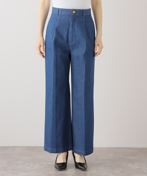 「journal standard L'essage」 デニムパンツ 38 ブルー レディース_画像4