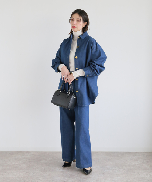 「journal standard L'essage」 デニムパンツ 38 ブルー レディース_画像9