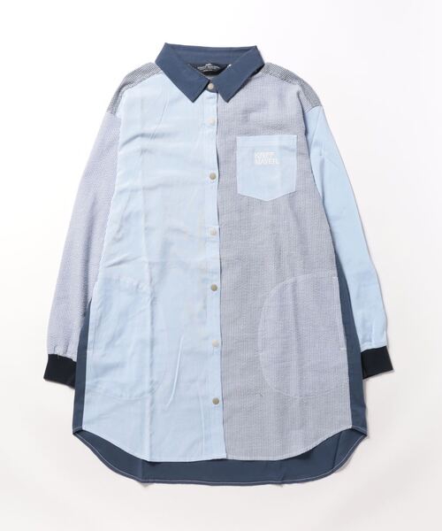 「KRIFF MAYER Lady's Collection」 長袖シャツ MEDIUM オフホワイト レディース_画像3