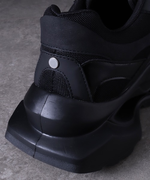 「welise」 ローカットスニーカー 26.0cm ブラック メンズ_画像6