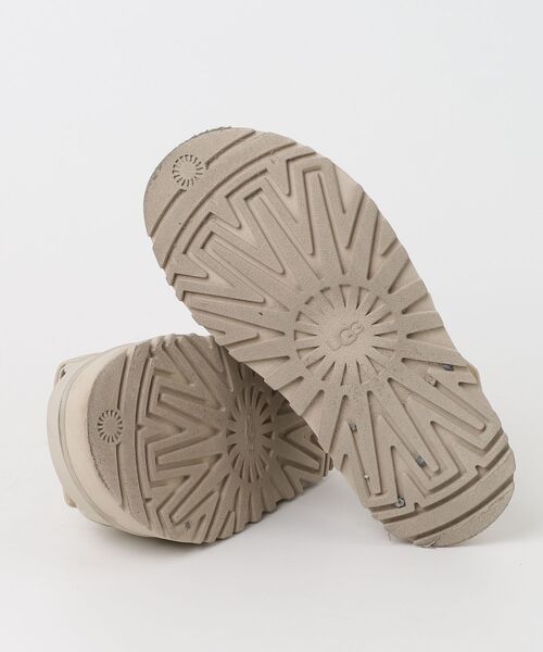 「UGG」 フラットサンダル 22cm ベージュ レディース_画像3