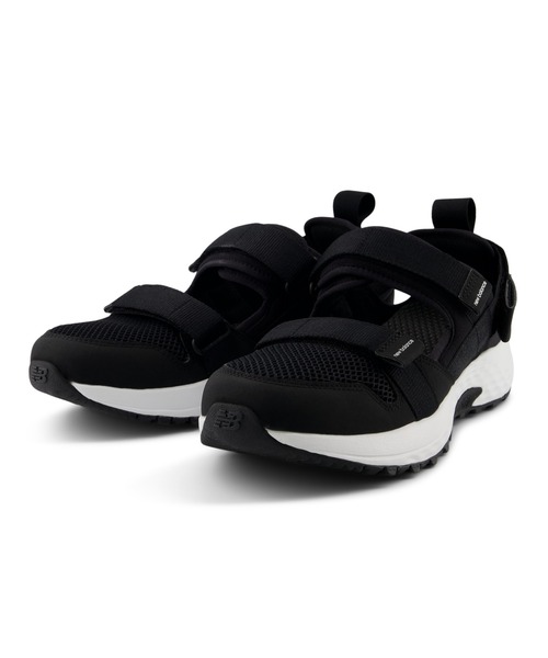 「New Balance」 シューズ 24.0cm ブラック メンズ_画像5