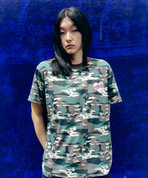 tシャツ WOKE EDGE / ウォークエッジ BLONDE HEART TEE メンズ レディース | WOKE EDGE | 03