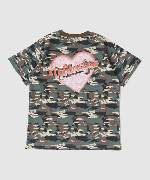 tシャツ WOKE EDGE / ウォークエッジ BLONDE HEART TEE メンズ レディース | WOKE EDGE | 05