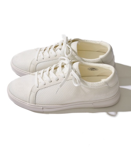 TETE HOMME（テット オム） スニーカー 5.5cm ヒールアップ メッシュ 