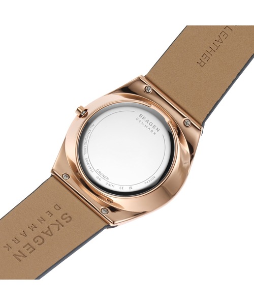 「SKAGEN」 アナログ腕時計 FREE ネイビー メンズ_画像9
