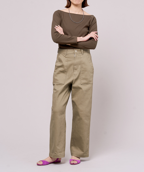 「IENA LA BOUCLE」 パンツ 36 ホワイト レディース_画像3