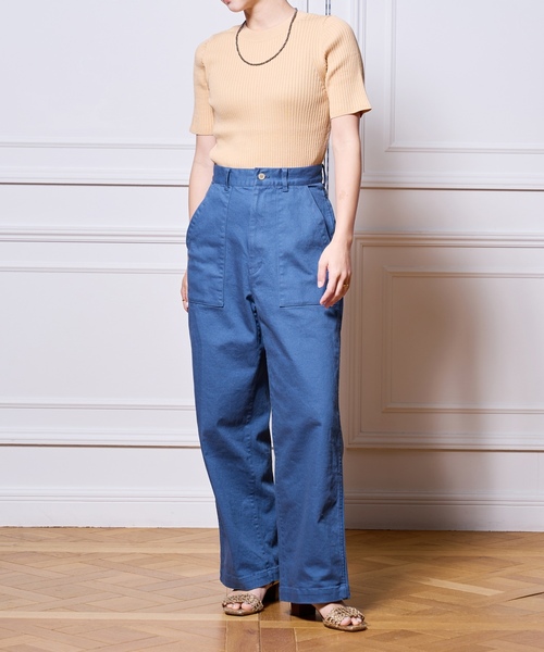 「IENA LA BOUCLE」 パンツ 36 ホワイト レディース_画像4