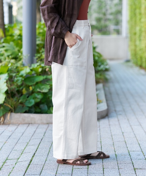 「IENA LA BOUCLE」 パンツ 36 ホワイト レディース_画像6