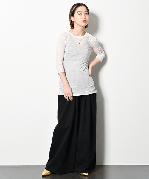 「CITYSHOP」 チノパンツ 38 ベージュ レディース_画像10