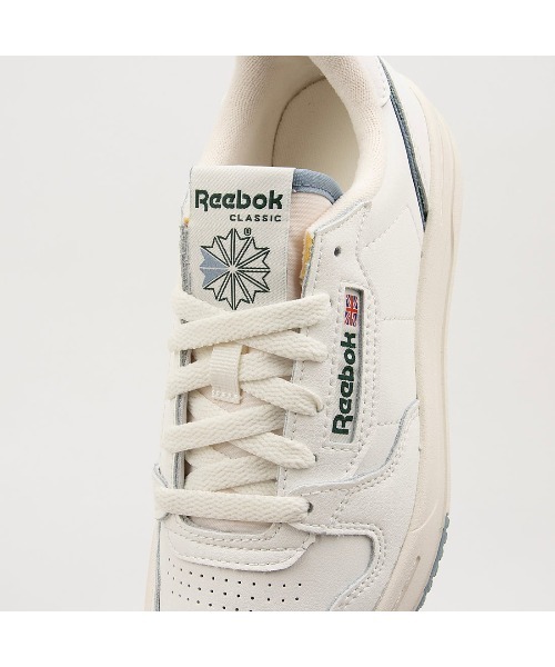 「Reebok」 ローカットスニーカー 24.5cm ホワイト×ブルー メンズ_画像8