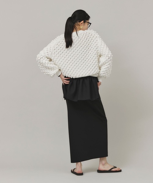 「Curensology」 ロングスカート 38 ブラック レディース_画像7