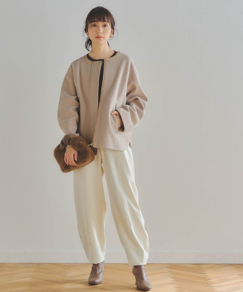 「Droite lautreamont」 パンツ 1 ベージュ レディース_画像7