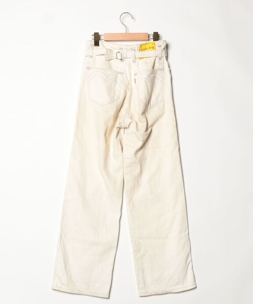 「Levi's RED」 デニムパンツ - ベージュ レディース_画像2