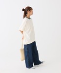 tシャツ タテカラフル刺繍チュニック レディースの詳細画像1