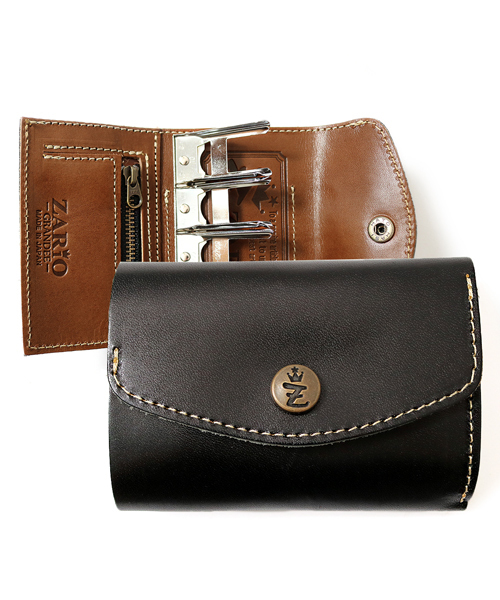 ZARIO-grandee-（ザリオグランデ） コインケース 栃木レザーバイカラー