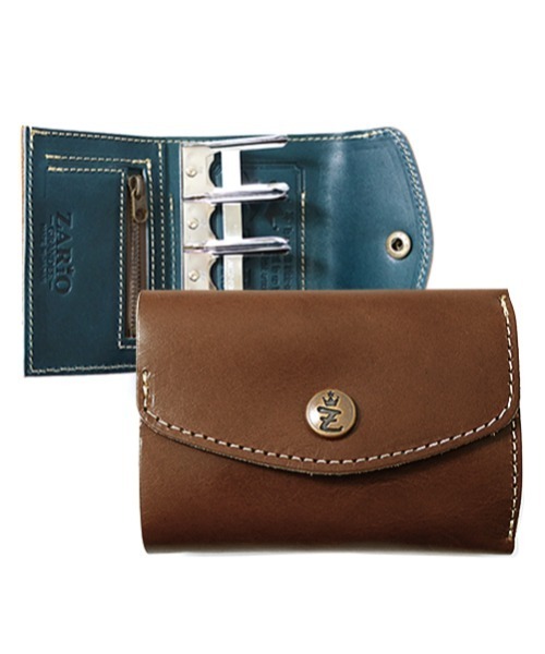 ZARIO-grandee-（ザリオグランデ） コインケース 栃木レザーバイカラー