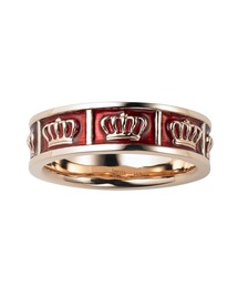 新品◆JUSTIN DAVIS◆OBSESSION RING◆13号◆クラウン◆ Auth Justin Davis Obsession Ring SRJ695 Shiny/White Silver