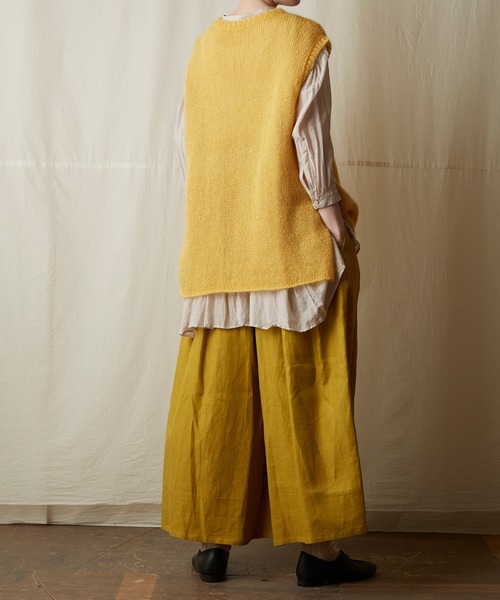 suzuki takayuki（スズキタカユキ） ベスト ジレ mohair vest