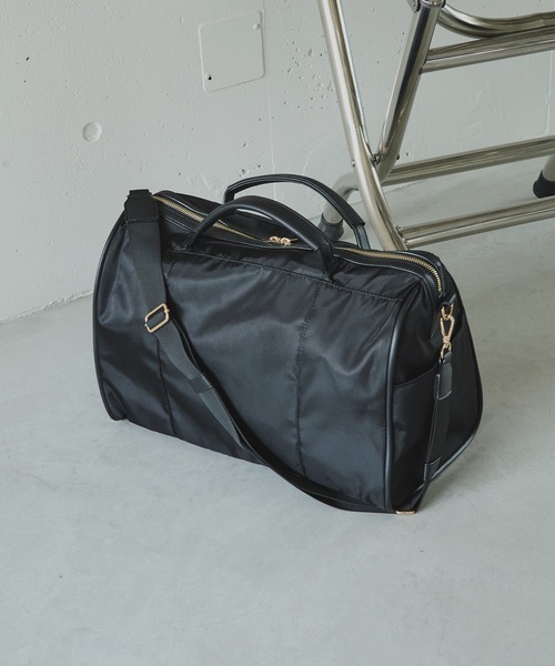 【新品級】MCM ボストンバッグ トラベル キャリーオン 旅行 カバン2WAY MIAN ボストンバッグ 「MIAN」ナイロン2wayビッグボストンバッグ