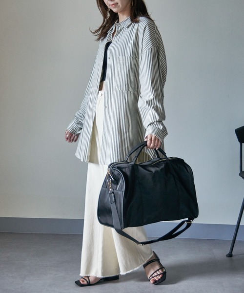 MIAN ボストンバッグ 「MIAN」ナイロン2wayビッグボストンバッグ