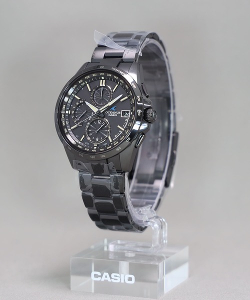 OCEANUS 腕時計 CLASSIC LINE / 電波ソーラー OCW-T2600JB-1AJF メンズ