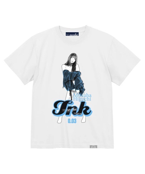 tシャツ 「W」「it」「THE nookie LOVE Mitsuha Higuchi」PORTRAIT TEE レディース メンズ tシャツ 「THE nookie LOVE Mitsuha Higuchi」PORTRAIT TEE